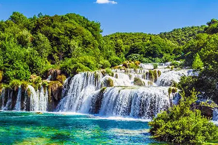 krka national park waterfalls